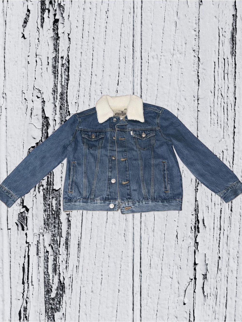 NWT Levi's SilverTab Denim Trucker Jacket Sz Small 8-10